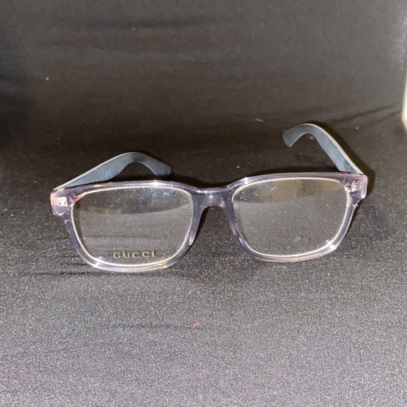 NEW Gucci Clear Rim with Black Eyeglasses Frames - Picture 5 of 6
